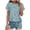 Blue, variant on Womens Summer Tops Shirt Summer Women Girls Light Long Sleeve Shirts Top with Buttons Women Silk T Shirts Ladies Casual Tops Long Sleeve Fit Cool Womens Dark Undershirt Sparkly Misses XXXL