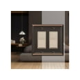 thumbnail image 3 of Amerelle 149RRDB Chelsea Wallplate, 2 Rocker GFCI, Steel, Aged Bronze, 1-Pack, 3 of 6