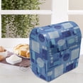 thumbnail image 3 of Geometric Stand Mixer Cover, Composition of Abstract Shapes Modern Motifs Concurrent Squares Along Circles, Kitchen Appliance Organizer Bag Cover with Pockets, 5 Quarts, Sea Blue, by Ambesonne, 3 of 4