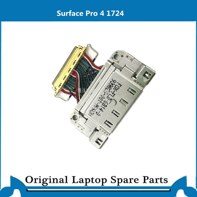 For Microsoft Surface Pro 4 1724 Touch LCD Display Flex Cable Connectors Small Board Microphone Charge Port X937072-001 Charge Port