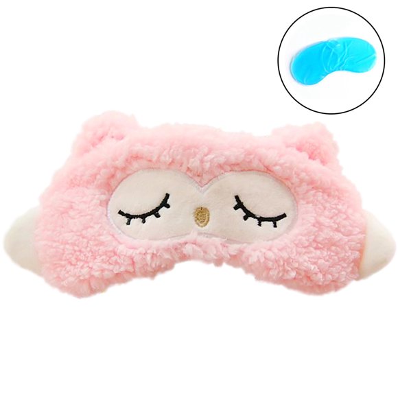 Sleeping Mask Creative Cartoon Sheep Owl Sleeping Eye Cover Blindfold Eyeshade