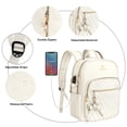 thumbnail image 3 of Mochila MATEIN Cute para mujer, minielegante, color beige, 3 of 7