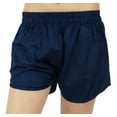 thumbnail image 4 of Bimba Womens Navy Blue Buttondown Pj 2-Piece Set Shirt & Shorts Night Dress-10, 4 of 9