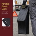 thumbnail image 6 of Pyle Heavy Duty Car Ramp – 20,000 lb Capacity Vehicle Ramp with 5.5" Lift, Anti-Slip Surface & Carry Handle for Trucks, SUVs & RV Maintenance, 6 of 6