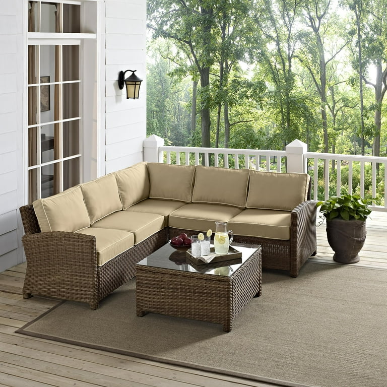 Crosley bradenton sectional deals