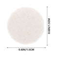 thumbnail image 2 of Weiweiguan 50Pcs All-match Buttons Simple Style Buttons Dress Buttons Coat Buttons, 2 of 6