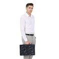 thumbnail image 7 of Mosiso for Macbook Air/Pro 13.3" Laptop Sleeve Briefcase Handbag Water Resistant Polyester Carrying Pouch Zipper Notebook Computer Bag, Black&White Marble, 7 of 7