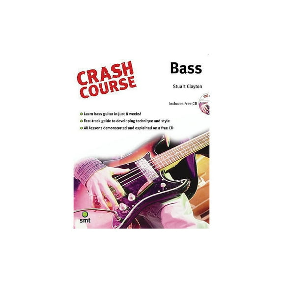 Music Sales Crash Course - Bass Music Sales America Series Softcover with CD Written by Stuart Clayton