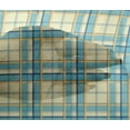 thumbnail image 4 of oneOone Viscose Chiffon Fabric Madras Check Fabric Prints By Yard 42 Inch Wide, 4 of 4
