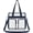 Navy Blue, variant on Women’s Clear Stadium Bag – Transparent Tote 12×6×12 for Concerts, Sports, and Work-Navy Blue