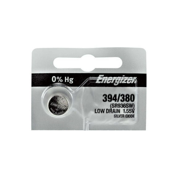 394-380Tz 0% Mercury Multi Drain Energizer Watch Battery