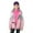 Pink, variant on Autumn Winter 3 in 1 Hooded Jacket for Toddler Girls, Detachable Polar Fleece with Softshell Warm Windproof Outerwear,Zipper Skiing Snow Waterproof Coat for Kids Little Girls 3 -13 Y,Purple