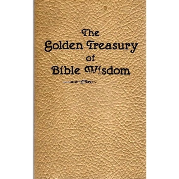 Pre-Owned Golden Treasury of Bible Wisdom Paperback