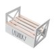 thumbnail image 2 of Organizador de estación de jabón para ropa, soporte para líquido, almacenamiento profesional de madera moderno blanco, 2 of 9