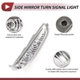thumbnail image 4 of Unique Bargains 1 Pcs Luz de señal de giro del espejo del automóvil para Hyundai Sonata 2011-2015 Luz de señal de giro LED No.876233S000, 4 of 6