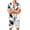 White, variant on Halloween Pajamas Men Cute Halloween Pajamas for Men Matching Halloween Pajamas Pumpkin Pajamas Men Halloween Pjs Halloween Pajamas Men Casual Short Sleeve Button Down Tops Shorts, Black, L