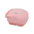 thumbnail image 2 of Pets Bath Body Brush with Shampoo Dispenser, Soft Silicone Bristles Palm, 2 of 3