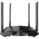 thumbnail image 1 of Tenda AC6 WiFi Router Inalámbrico Inteligente, Enrutador AC1200, Doble Banda de 2.4G y 5G, 4 Antenas Externas de 5dBi, MU-MIMO, Beamforming, Ahorro de Energía, Configuración Fácil, Negro,4 Layers, 1 of 17