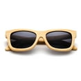thumbnail image 2 of Genuine Handmade Wood Sunglasses Anti-glare Polarized Wooden Spring Hinges with Bamboo box, 2 of 4