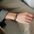 thumbnail image 6 of Adjustable Cremation Memorial Urn Bracelet - Stainless Steel Cremation Manmade Braided Urn Bracelet Keepsake Urn Bracelet for Ashes, 6 of 7