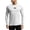 White, variant on Men's Bodybuilding Muscle Slim Stretch Sports Casual Printed Long Sleeve Base T Shirt Mens Shirt Pack