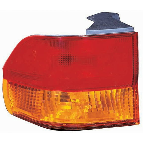 KAI New CAPA Certified Standard Replacement Driver Side Outer Tail Light Lens And Housing, Fits 2002-2004 Honda Odyssey