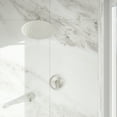 thumbnail image 3 of Logmey Shower Faucet with Tub Spout,Rough-in Valve Included with 10 inch Shower Head,Wall Mounted Rainfall Shower Combo Set, Brushed Nickel, 3 of 9
