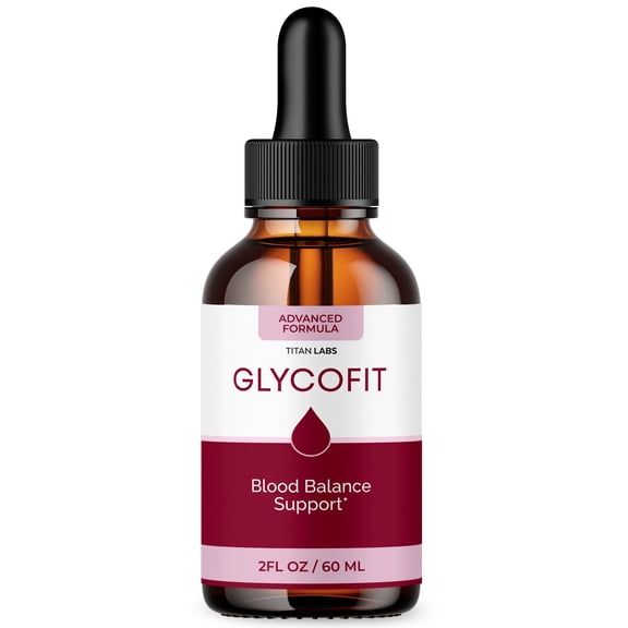 Glycofit Advanced Formula Drops Blood Balance Support Supplement Glyco Fit (1 Pack)