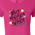 thumbnail image 4 of Inktastic Jesus is the Reason for the Season Christmas Bells and Stars Women's T-Shirt, 4 of 5