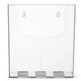 thumbnail image 3 of Shisuyan Acrylic File Holder Wall Mount Brochure Holder Clear Flyer Holder Multi-Functional Organizer For Documents Magazines Books, 3 of 8