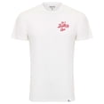thumbnail image 2 of Unisex Sportiqe White Philadelphia 76ers 2022/23 City Edition '76 Originals' Bingham Elevated Tri-Blend T-Shirt, 2 of 3