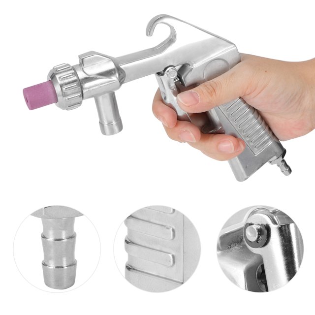 Sand Blasting , Pneumatic Durable Sand Blaster Kit, Practical for Sand Glass Sandblasting