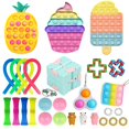 thumbnail image 1 of Honganda Sensory Toy Set, 26/29Pcs Stress Relief Anti-Anxiety Toy Kit, 1 of 9