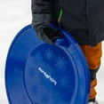 thumbnail image 4 of Lucky Bums Circular Saucer Snow Sled for Winter Sledding, 25", Blue, 4 of 5