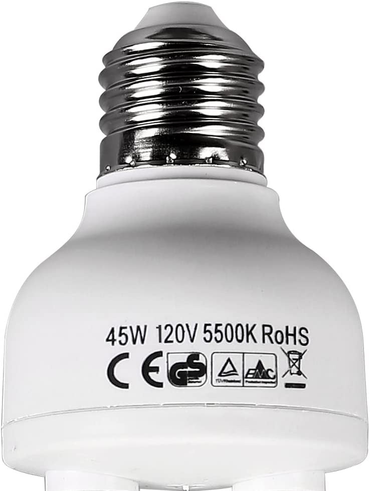 Lunettes Fred Photo CFL Full Spectrum Light Bulb, 45W 5500K CFL