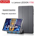 thumbnail image 2 of Smart Case For Lenovo LEGION Y700 8.8" TB-9707F 9707N Separable Magnetic Tablet Protective Cover Case With Auto Wake UP Gray, 2 of 6