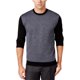 thumbnail image 1 of Ryan Seacrest Mens Houndsooth Pullover Sweater, darknavy, 2XL, 1 of 1
