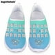 thumbnail image 1 of Doginthehole - Zapatos planos informales con estampado de dientes de dibujos animados para mujer, cómodos y transpirables, de malla, para hospital y enfermería, 1 of 5