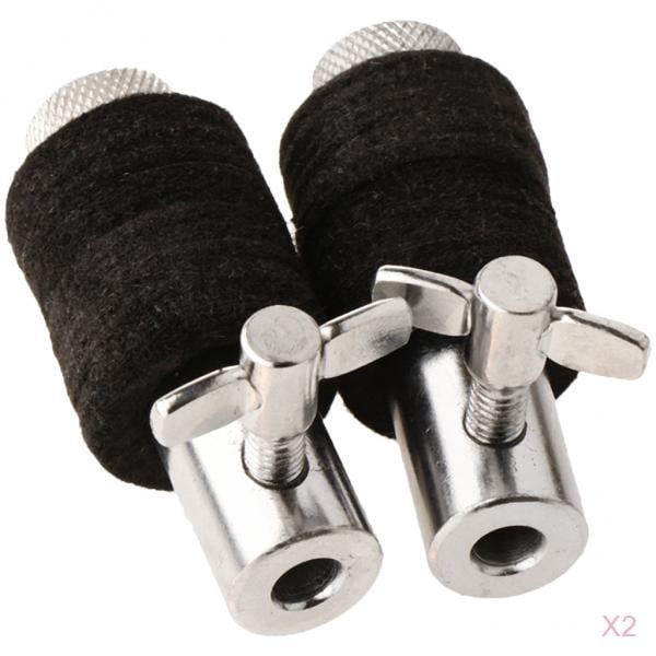 Paquete de 4 paquetes de embrague de charles para accesorios de instrumentos de percusión de acoplamiento de soporte de platillos de charles Yuyangstore Tambor Platillo Embrague