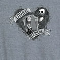 thumbnail image 3 of The Nightmare Before Christmas - Jack and Sally Love Eternal - Women's Racerback Tank Top, 3 of 5