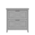 thumbnail image 3 of Pemberly Row 2 Drawer Lateral File Cabinet in Cape Cod Gray - Engineered Wood, 3 of 10