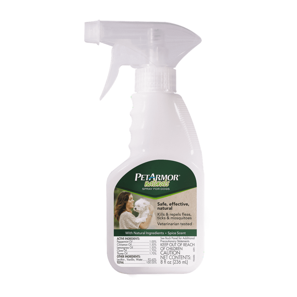 PetArmor Naturals Flea and Tick Spray for Dogs, 8 oz.
