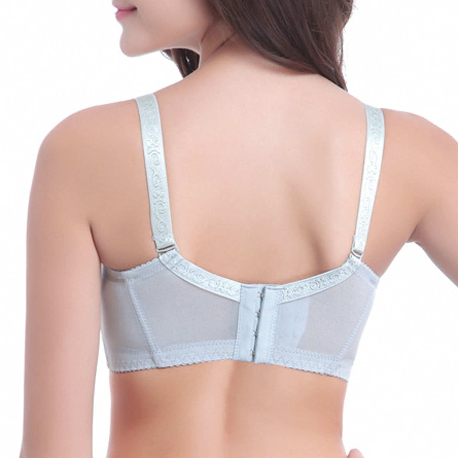 Women's Bra Underwire Plus Size Push Up Comfy Revolution Sleep Bras Ultra  Light Seamless Full Figure Breathable Bra 