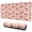 Dachshund Valentine Pink, variant on 35.4x15.7 Inch Gaming Mouse Pad, Non-Slip Stitched Rubber Desk Mat for Desktop & Laptop,Dachshund Sweater Paw Beige Pattern
