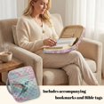 thumbnail image 3 of ZUXONGSY Hummingbird Print Bible Cover Case for Women Quilted Bible Protector Portable ChuZU Bag with Pen Holder Handbag for Work, 3 of 7