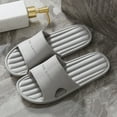 thumbnail image 3 of Chenyee Shower Slippers for Women Men Quick Drying Lightweight Non Slip Open Toe Shoes Slide for Bathroom, 3 of 5