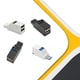 thumbnail image 5 of Seitruly Nuevo Universal Mini 3 puertos USB 2,0/3,0 Hub Laptop PC transmisión de datos de alta velocidad adaptador divisor USB Type10 NO10, 5 of 6