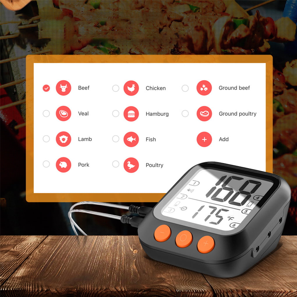 DALX Tuya Wifi Smart BBQ Barbecue Smart Life Mobile APP Control Water Temperature Measurement - Walmart.com