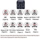 thumbnail image 2 of Universal Brazil Plug Adapter 3 Pin Eu Euro Au Us To Brazil Travel Adapter Electric Power Cord Charger Socket Outlet, 2 of 4