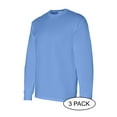 thumbnail image 2 of GILDAN G540 ADULT HEAVY COTTON 5.3 OZ. LONG-SLEEVE T-SHIRT, Carolina Blue, XL, Pack Of 3, Mens T-Shirts, 2 of 3